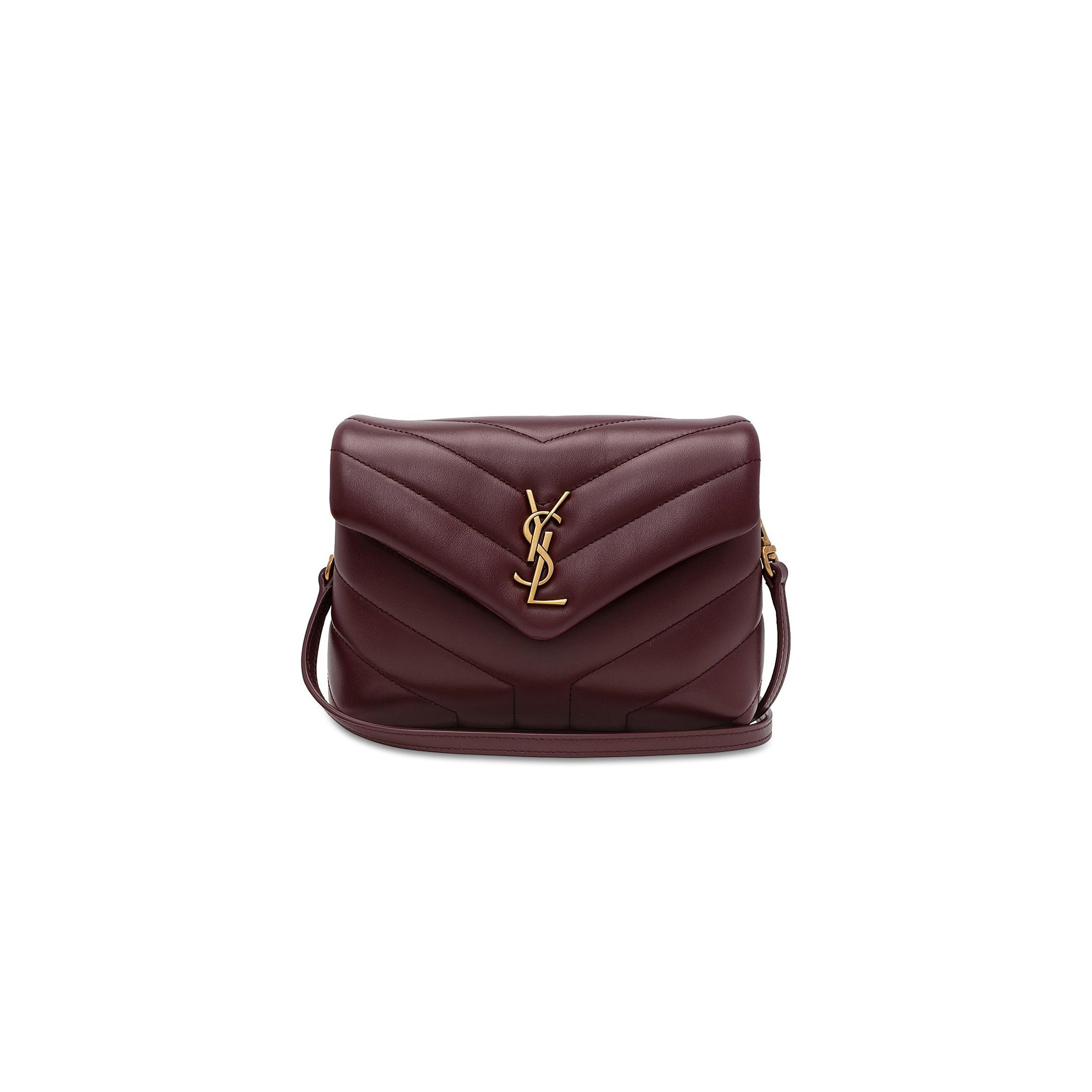 YSL TOY LOULOU SHOULDER BAG IN QUILTED LEATHER 467072 (20*14*7cm)